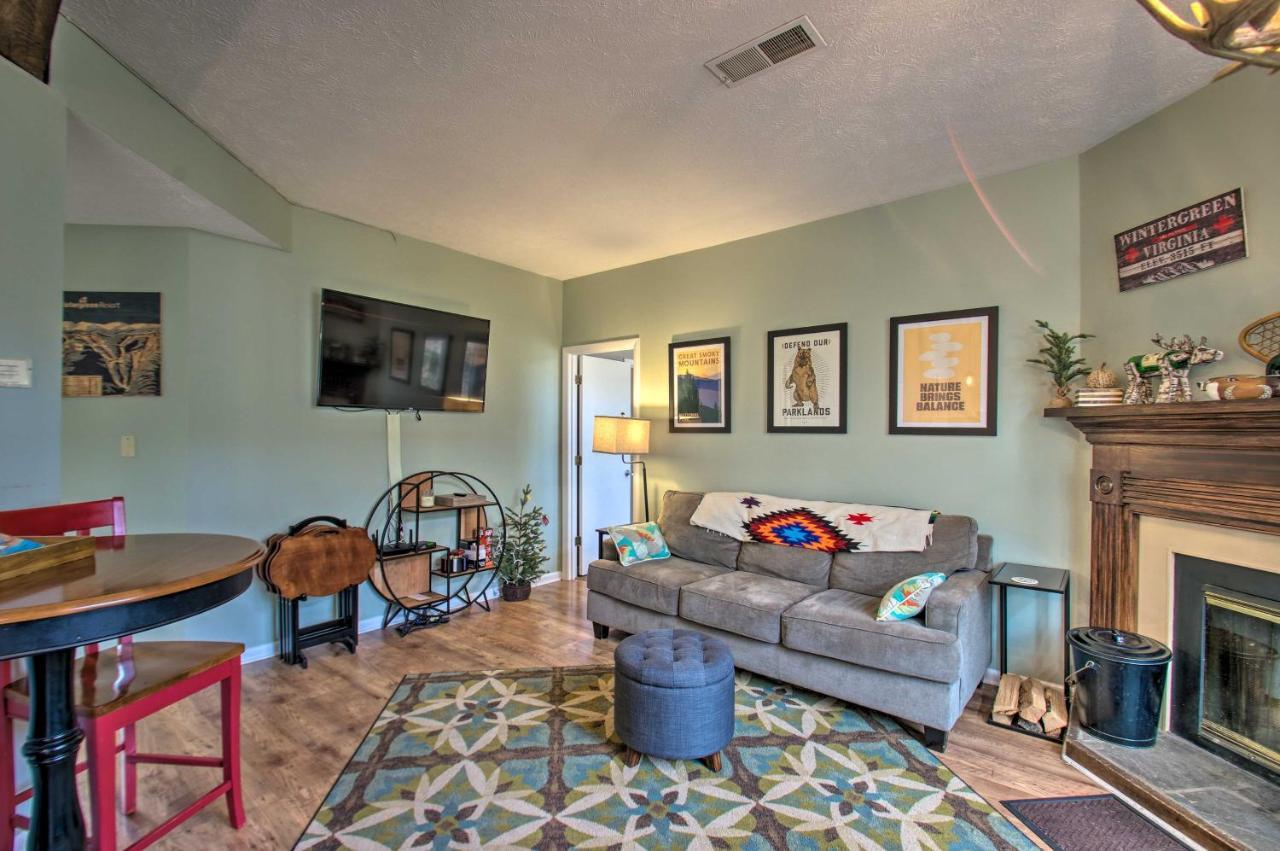 Wintergreen Resort Mountain Condo With Pool Access! Lyndhurst Luaran gambar